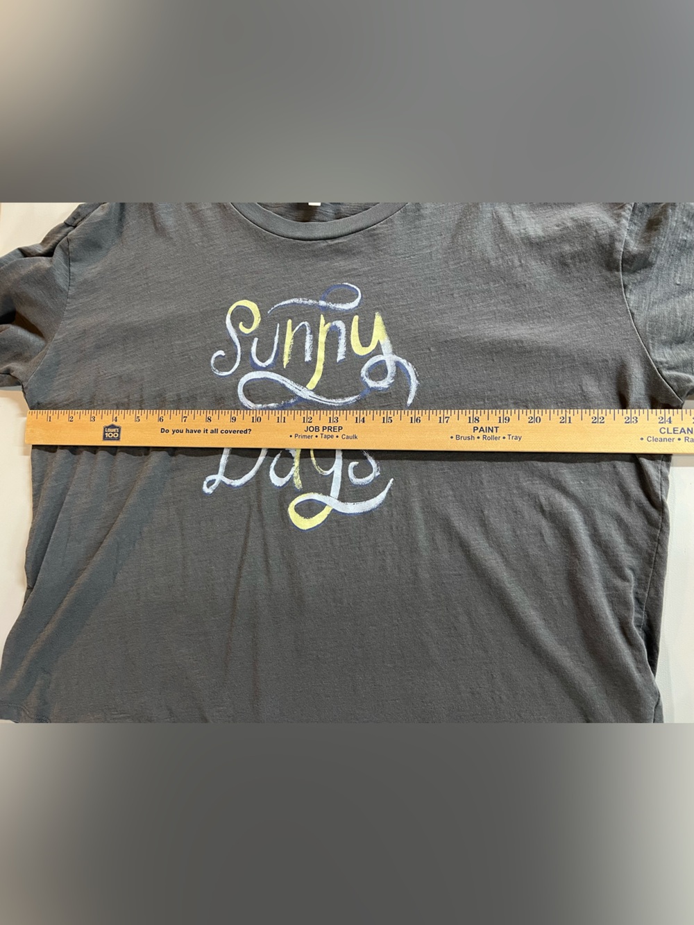 WildFox Sunny Days Gray Short Sleeve Tee Womens XXL - Picture 5 of 6